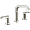 Tetra Two Handle Widespread Bathroom Faucet - Stainless Steel