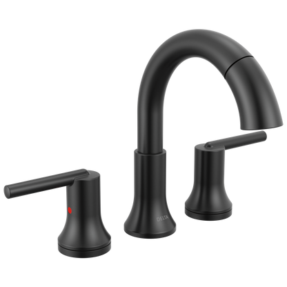Delta Trinsic - Two Handle Widespread Pull-Down Bathroom Faucet In Chrome