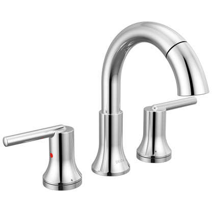 Delta Trinsic - Two Handle Widespread Pull-Down Bathroom Faucet In Chrome