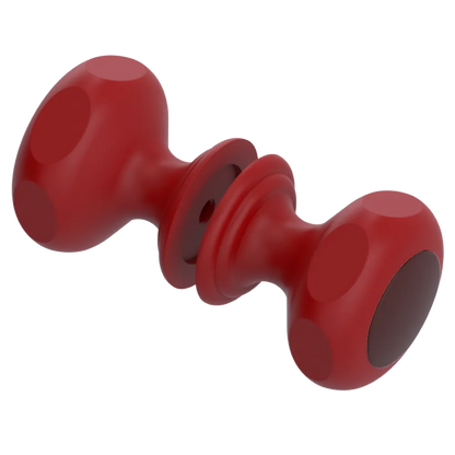 Rubinet Shower Door Knob (set) Maroon