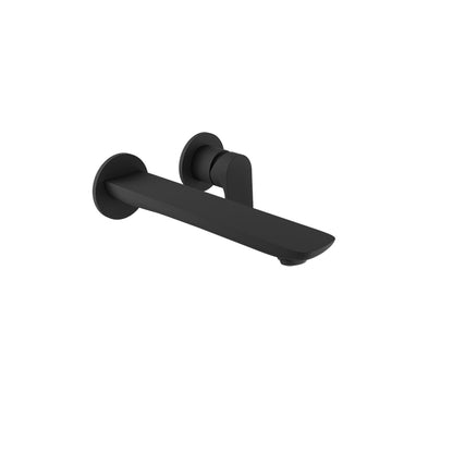 Baril Single lever wall-mounted lavatory faucet, drain not included