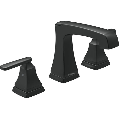 Delta Ashlyn Two Handle Widespread Lavatory Faucet - Metal Pop-Up