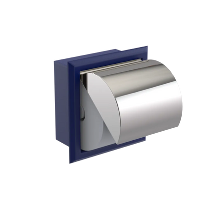 Rubinet RECESSED TOILET PAPER HOLDER Midnight Blue