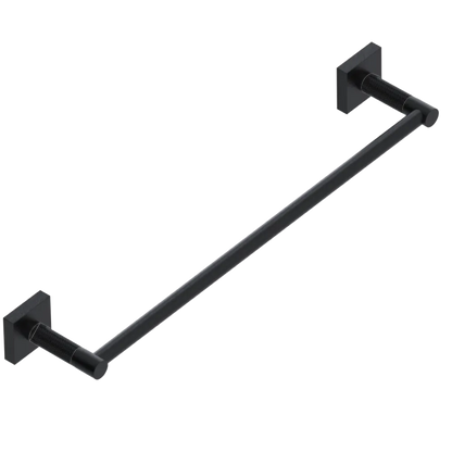 Rubinet 24" TOWEL BAR Matt Black