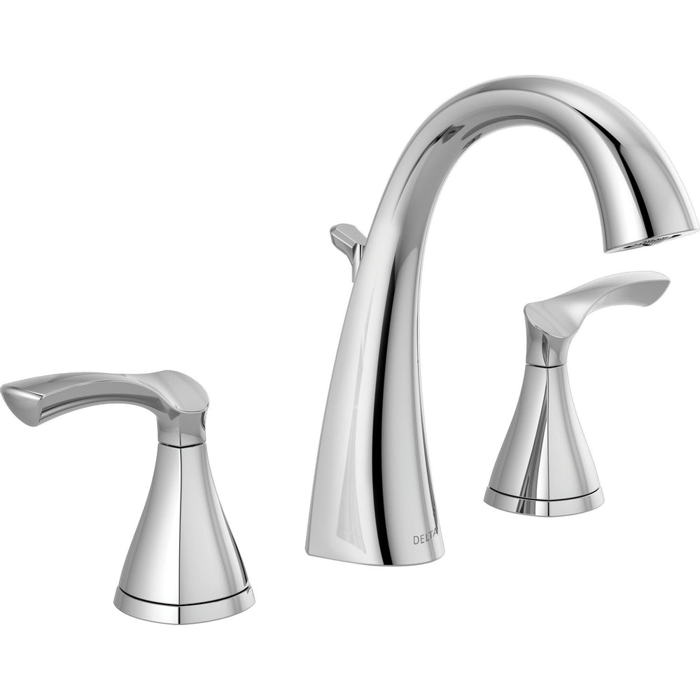 Sandover Two Handle Widespread Lavatory Faucet - Chrome