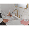Delta Nicoli Two Handle Widespread Pull-Down Bathroom Faucet