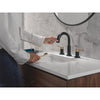 Delta Nicoli Two Handle Widespread Pull-Down Bathroom Faucet