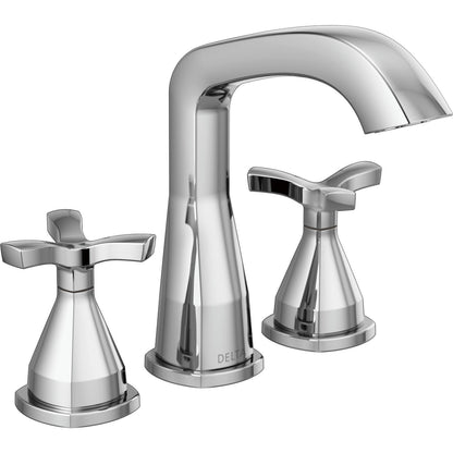 Delta Stryke Widespread Faucet - Lumicoat Chrome