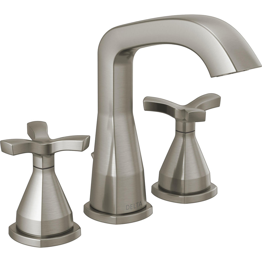 Delta Stryke Widespread Faucet - Lumicoat Stainless