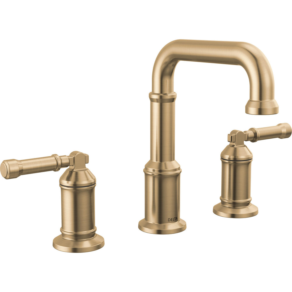 Broderick Two Handle Widespread Bathroom Faucet - Lumicoat Champagne Bronze
