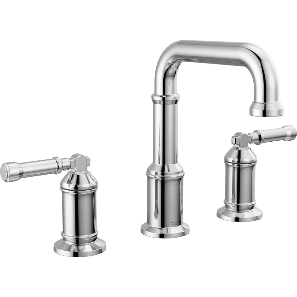 Broderick Two Handle Widespread Bathroom Faucet - Lumicoat Chrome