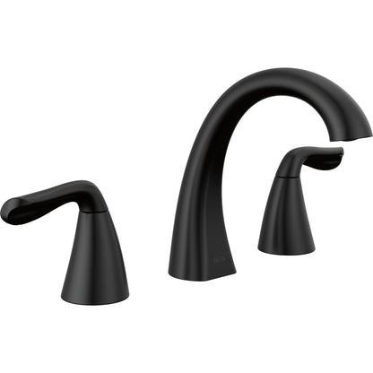 Delta - Arvo Widespread Bathroom Faucet 2L - Matte Black