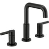 Nicoli Widespread Bathroom Faucet 2L - Matte Black