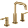 Nicoli Widespread Bathroom Faucet 2L - Champagne Bronze