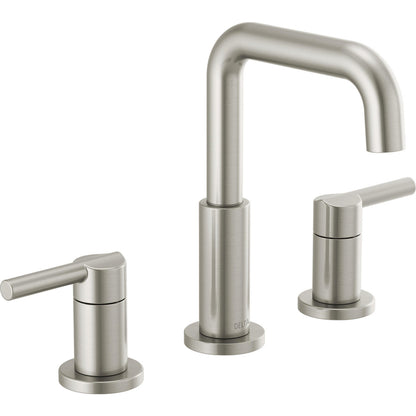 Nicoli Widespread Bathroom Faucet 2L - Stainless