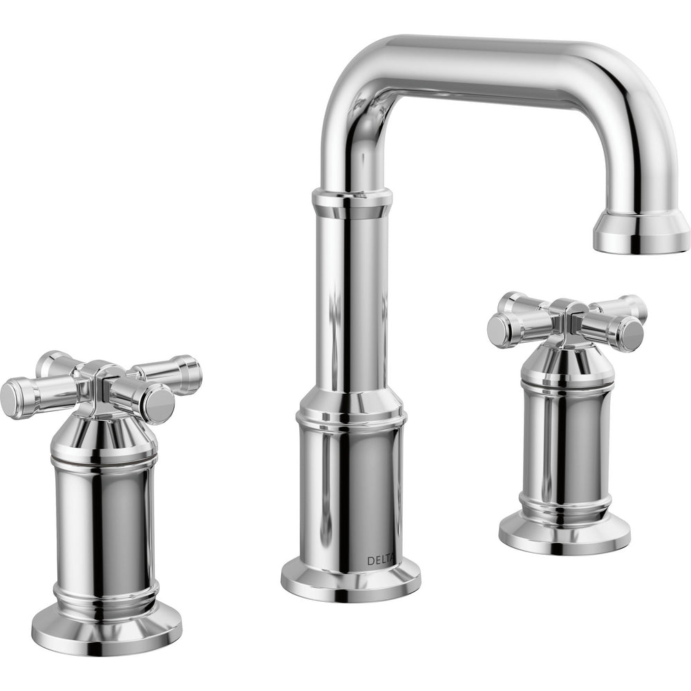 Broderick Two Handle Widespread Bathroom Faucet - Lumicoat Chrome