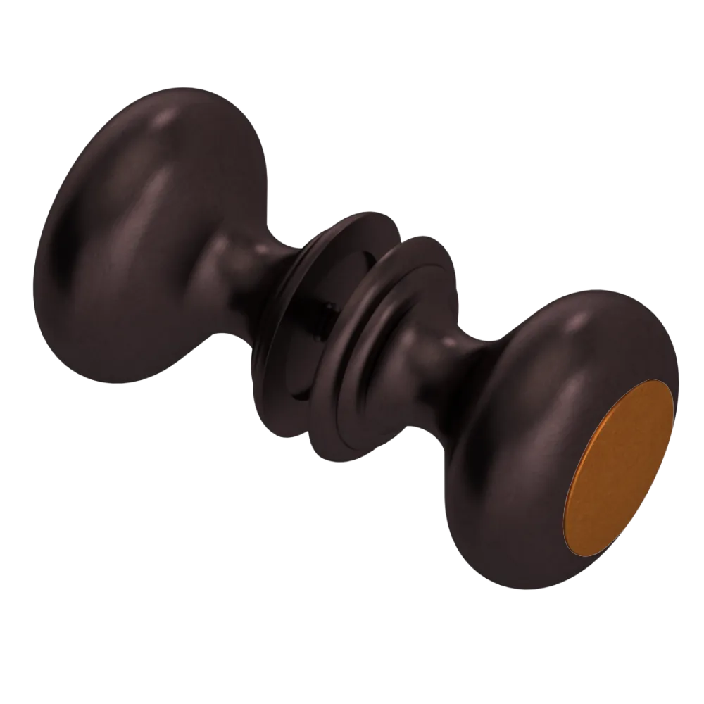 Rubinet Shower Door Knob (set) Oil Rubbed Bronze