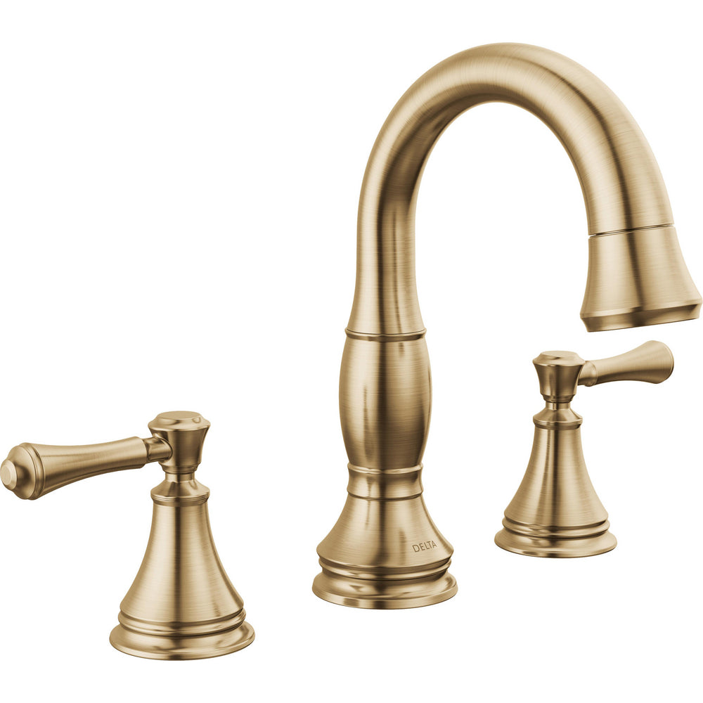 Cassidy Two Handle Widespread Pull-down Bathroom - Champagne Bronze