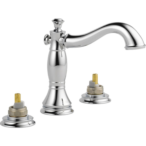 Cassidy Two-handle Wide Spread Lavatory W/ Metal Pop-up - Chrome
