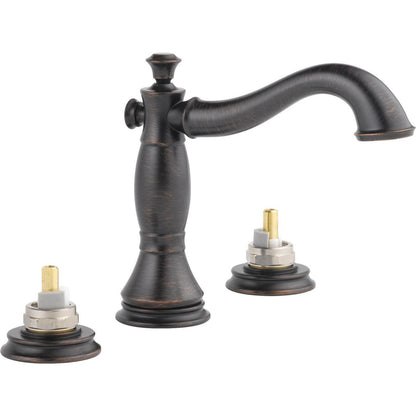 Cassidy Two-handle Wide Spread Lavatory W/ Metal Pop-up - Venetian Bronze