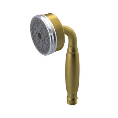 Rubinet 3 Function Hand Held Shower Only Antique Brass Matt