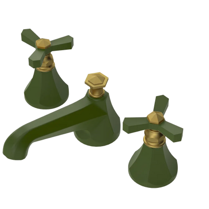 Rubinet Widespread Lav. Set. (less drain) Green Envy