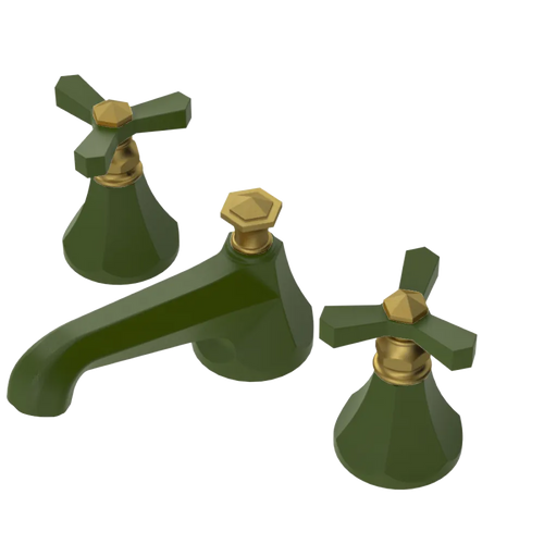 Rubinet Widespread Lav. Set. (less drain) Green Envy