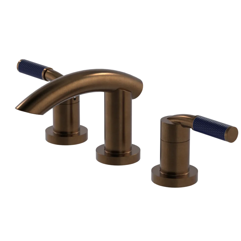 Rubinet Widespread Lav. Set. (less drain) Tuscan Brass