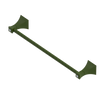 Rubinet Towel Bar 18" Green Envy
