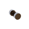 Rubinet Shower Door Knob (set) Tuscan Brass