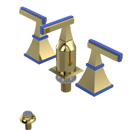 Rubinet Bidet Fitting with Spray, Diverter, and Vacum Breaker (Less Drain) Bright Brass