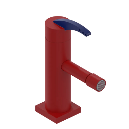 Rubinet Single Control Bidet Fitting (less drain) Maroon