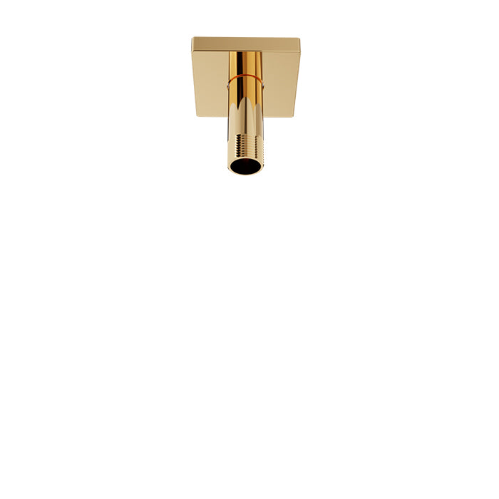 Baril 3'' ceiling mounted shower arm, square flange