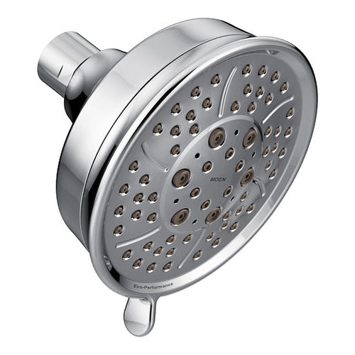 Moen Moen Four-Function 4 3/8" Diameter Spray Head Eco-Performance Showerhead