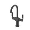 Rubinet Single Hole Dual Handle Lav. Set. (less drain) Matt Black