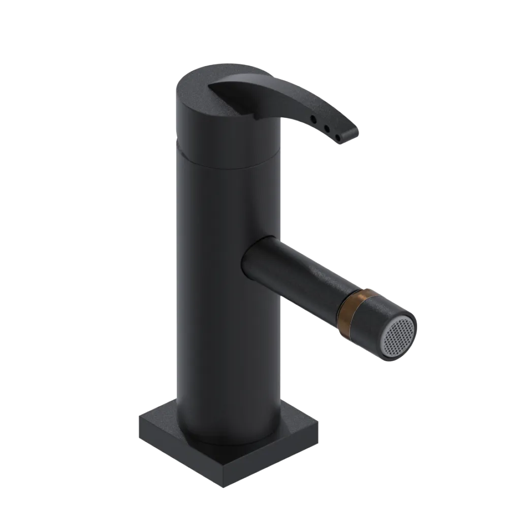 Rubinet Single Control Bidet Fitting (less drain) Matt Black