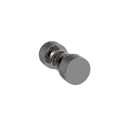Rubinet Shower Door Knob (set) Polished Nickel