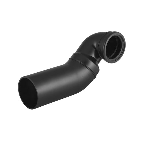 HDPE connector with offset for right-hand horizontal drain connections (as viewed from