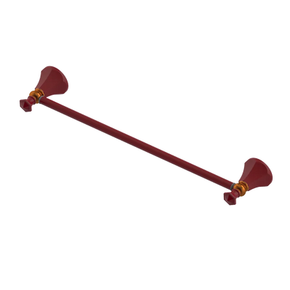 Rubinet Towel Bar 18" Maroon