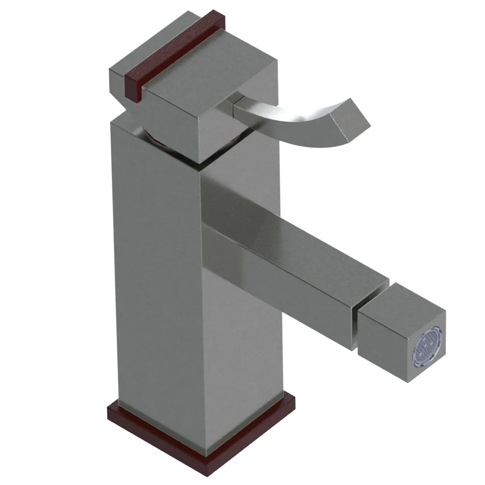 Rubinet Single Control Bidet Fitting (less drain) Satin Nickel