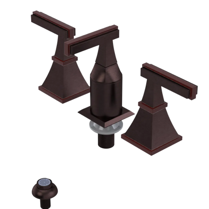 Rubinet Bidet Fitting with Spray, Diverter, and Vacum Breaker (Less Drain) Tuscan Brass