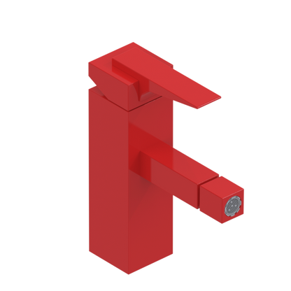 Rubinet Single Control Bidet Fitting (less drain) Red