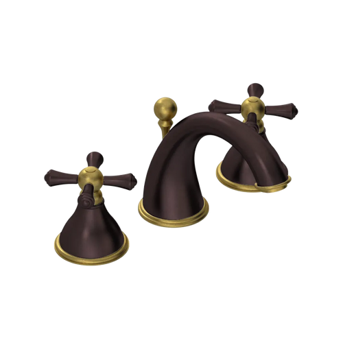 Rubinet Widespread Lav. Set. (less drain) Oil Rubbed Bronze