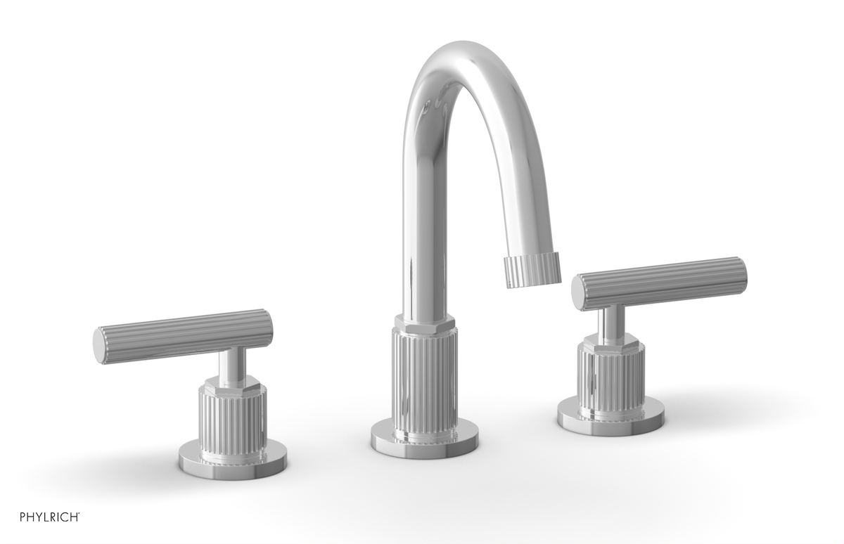 DUSTRIE Widespread Faucet - Lever Handle - Grooved 370-02