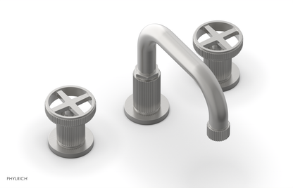 DUSTRIE Widespread Faucet - Cross Handle - Grooved 370-03