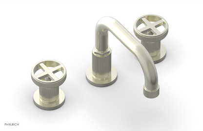 DUSTRIE Widespread Faucet - Cross Handle - Grooved 370-03