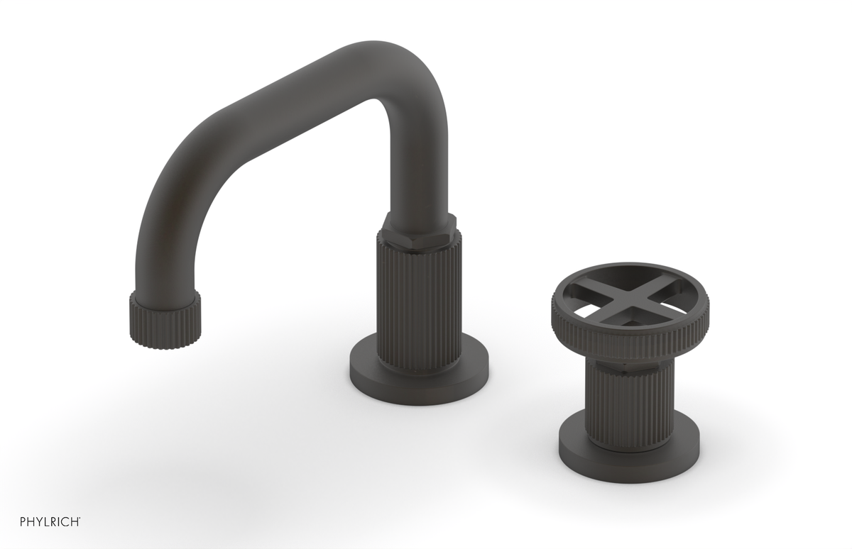DUSTRIE Single Handle Faucet - Low Spout - Cross Handle 370-07