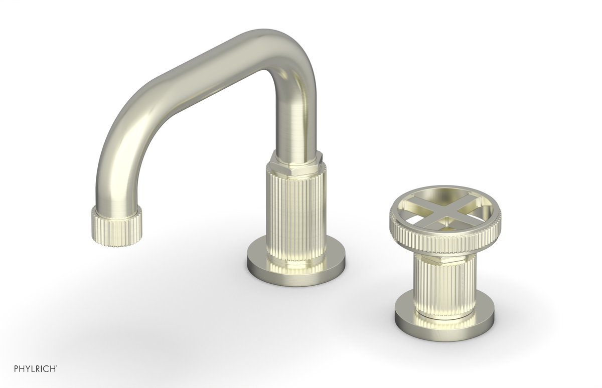 DUSTRIE Single Handle Faucet - Low Spout - Cross Handle 370-07