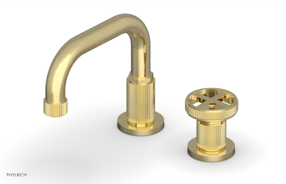 DUSTRIE Single Handle Faucet - Low Spout - Cross Handle 370-07