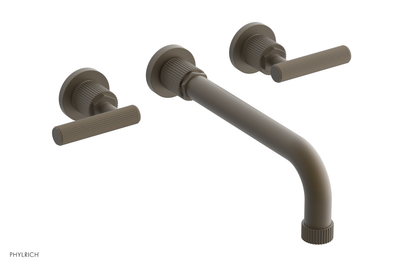 DUSTRIE - Wall Tub Set - 10" Spout - Lever Handles - Grooved 370-57-10